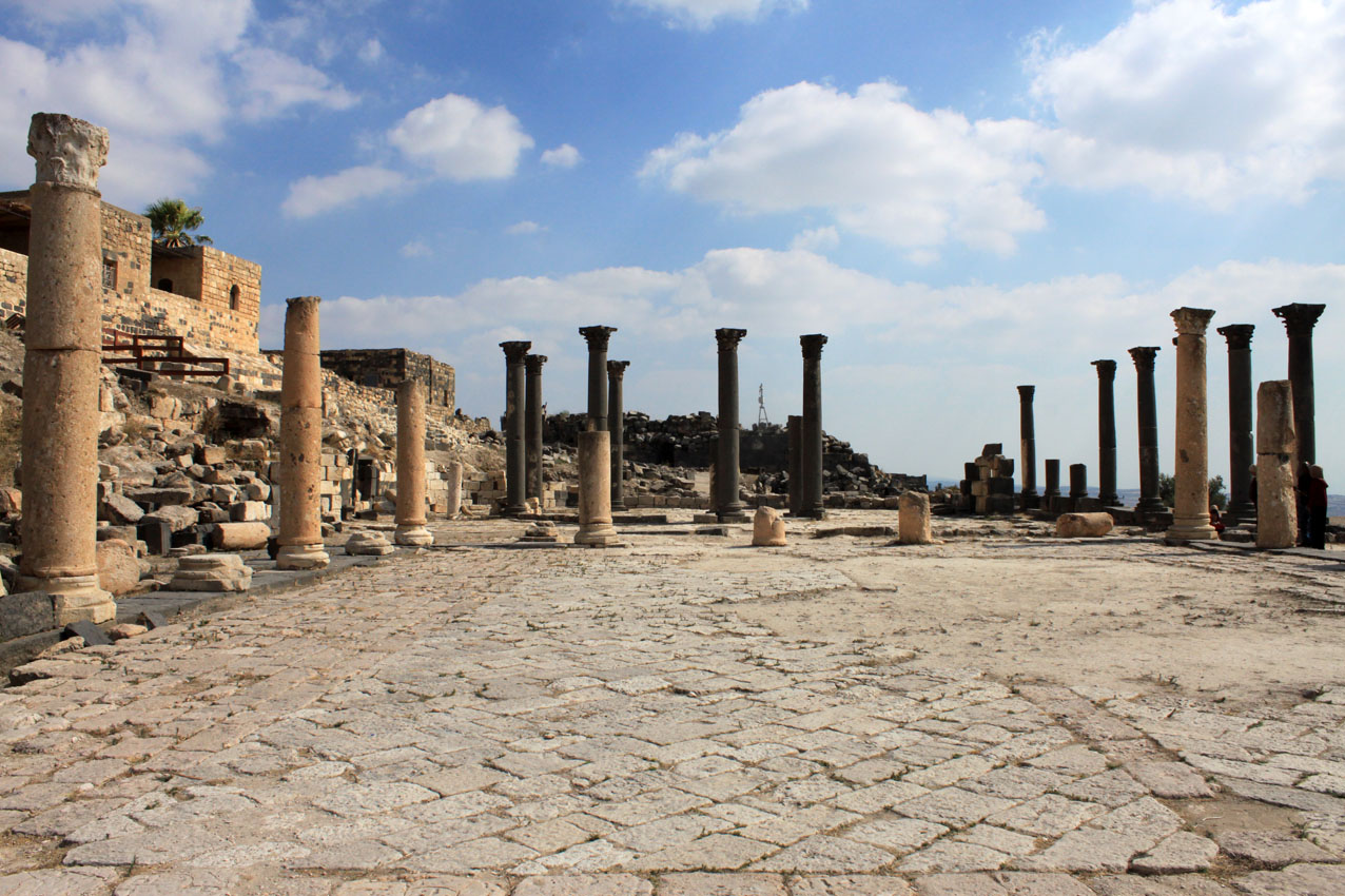 Gadara, resti della città romana