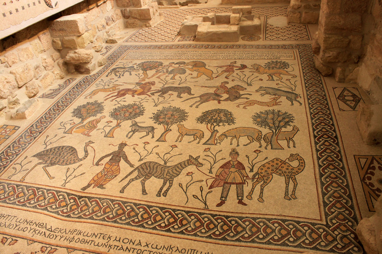 i mosaici di Madaba