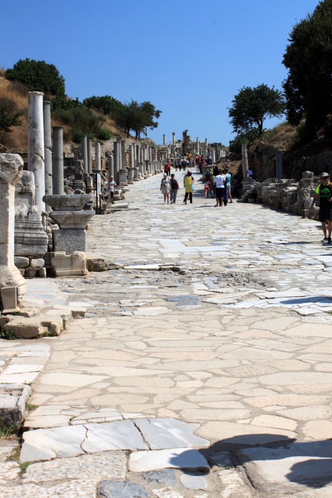 la via dei Curati a Efeso