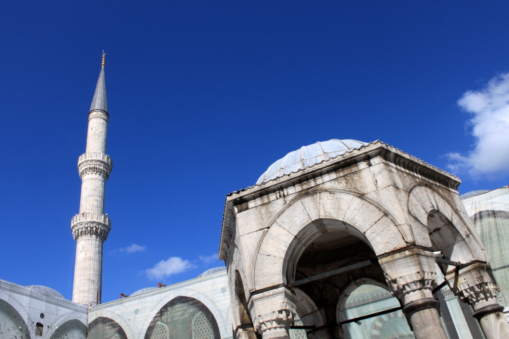 la Moschea Blu, Sultanahmet camii