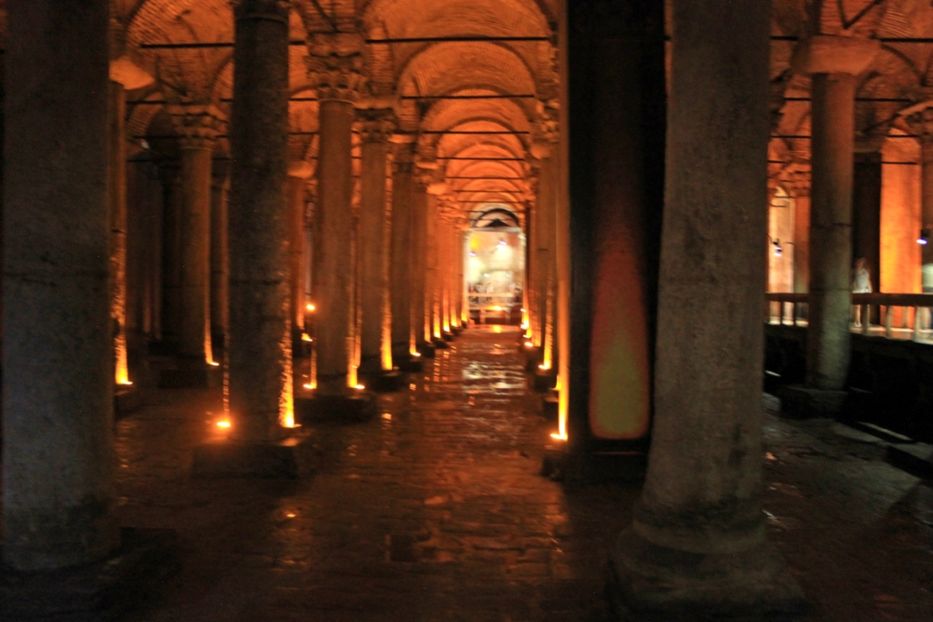 la Cisterna sotterranea, Yerebatan Sarayı